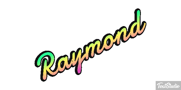 Raymond Text effect