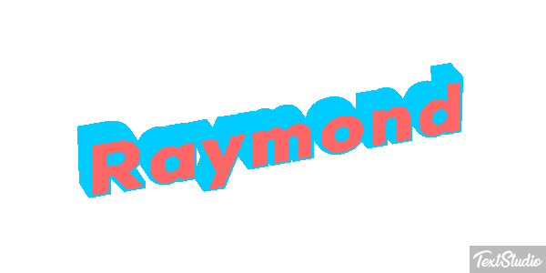 Raymond Text effect