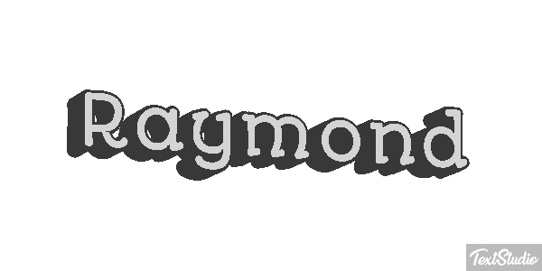 Raymond Text effect