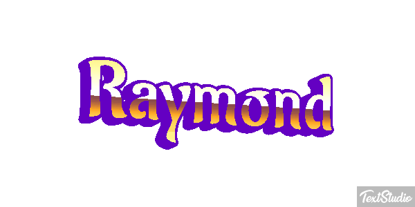 Raymond Text effect