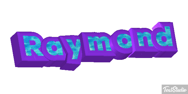 Raymond Text effect