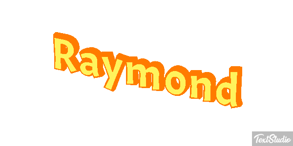 Raymond Text effect