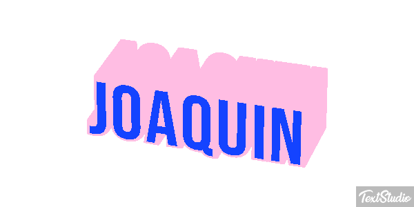 Joaquin Efecto de texto