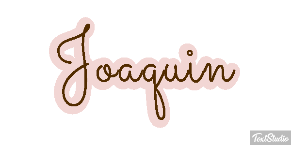 Joaquin Efecto de texto