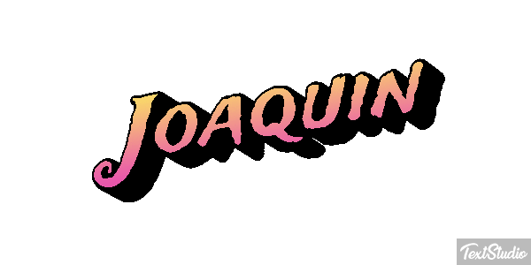 Joaquin Efecto de texto