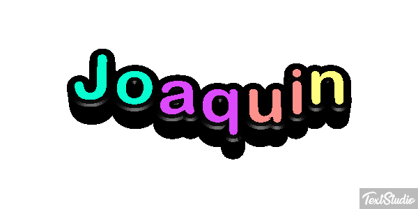 Joaquin Efecto de texto