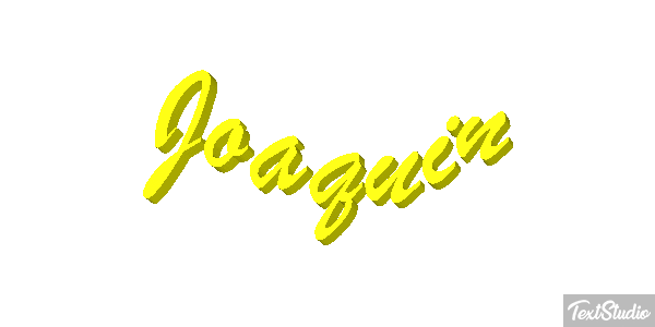 Joaquin Efecto de texto