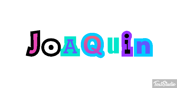 Joaquin Efecto de texto