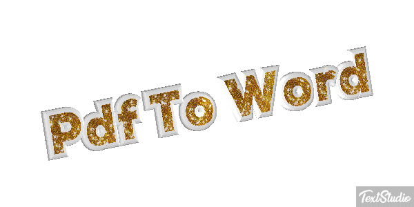 Pdf To Word Efeito do texto