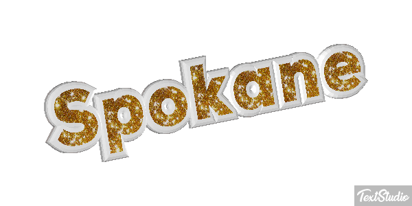 Spokane Tekst effect