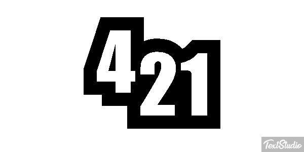 421 Effet de texte