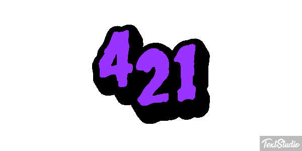 421 Effet de texte