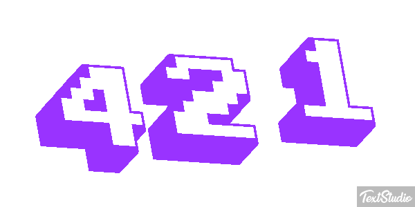 421 Effet de texte