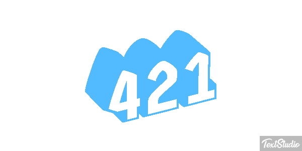421 Effet de texte