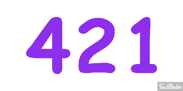 421 Effet de texte