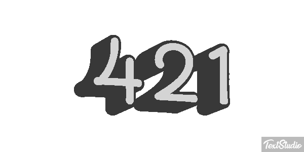 421 Effet de texte