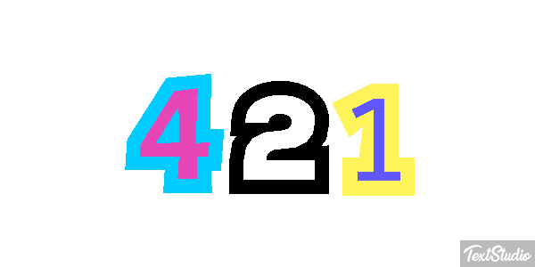 421 Effet de texte