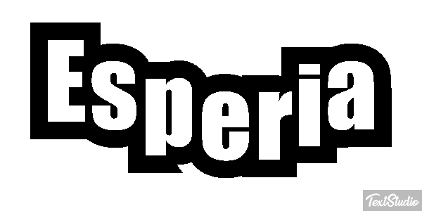 Esperia Effetto testo