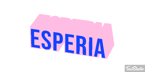 Esperia Effetto testo