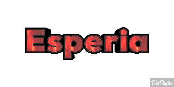 Esperia Effetto testo