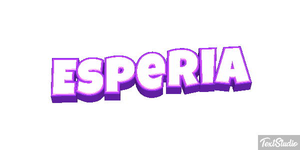 Esperia Effetto testo
