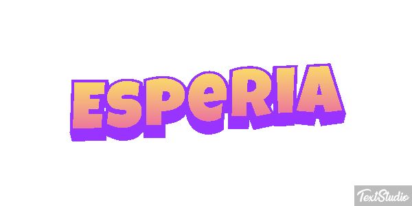 Esperia Effetto testo