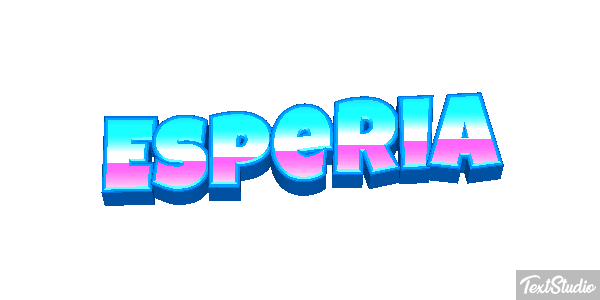 Esperia Effetto testo