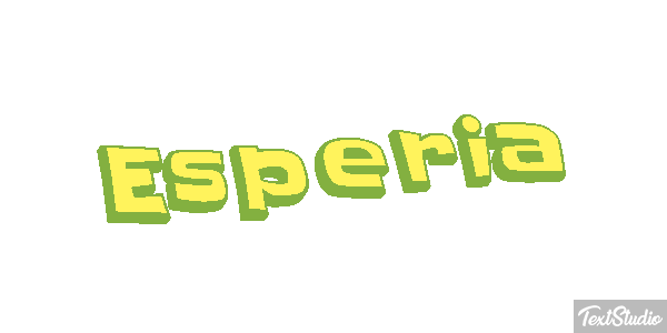 Esperia Effetto testo