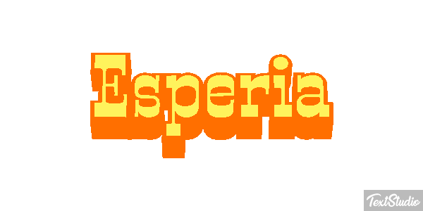 Esperia Effetto testo
