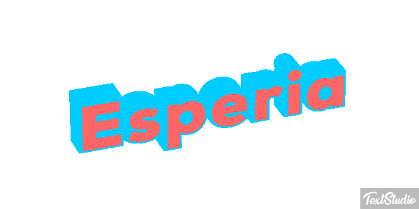Esperia Effetto testo