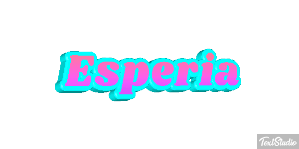 Esperia Effetto testo