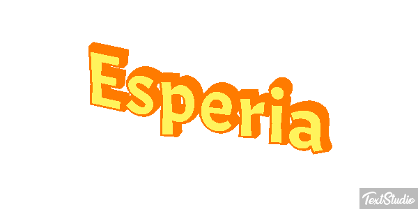 Esperia Effetto testo