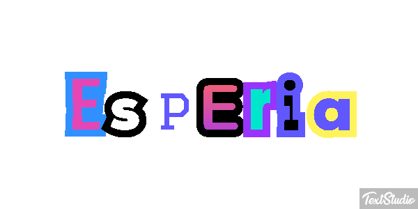 Esperia Effetto testo