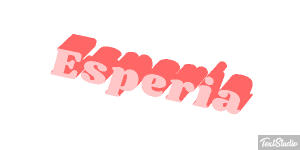 Esperia Effetto testo