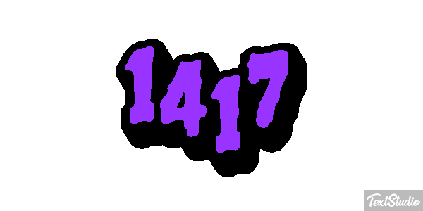 1417 Text effect