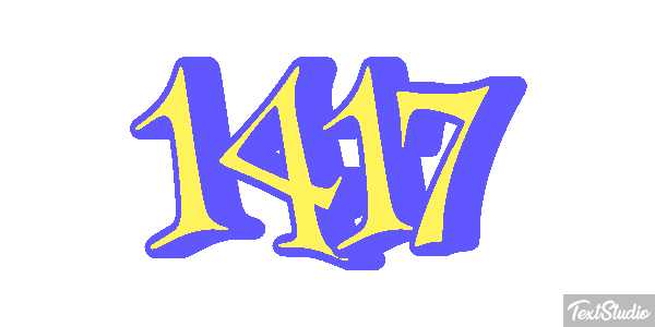 1417 Text effect
