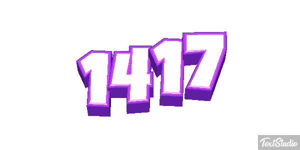 1417 Text effect