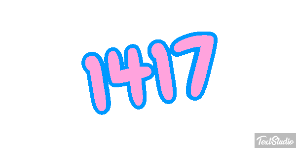 1417 Text effect