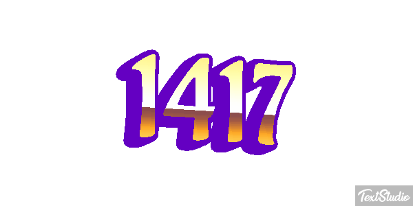 1417 Text effect