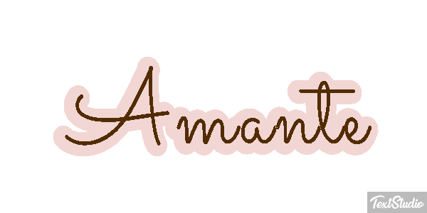 Amante Effet de texte