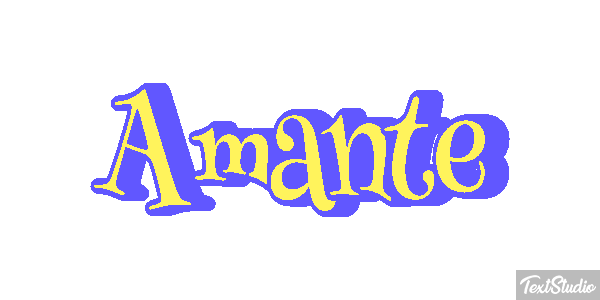 Amante Effet de texte