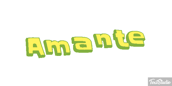 Amante Effet de texte
