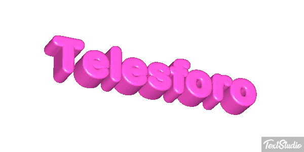 Telesforo Effetto testo