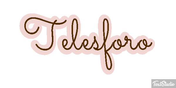 Telesforo Effetto testo