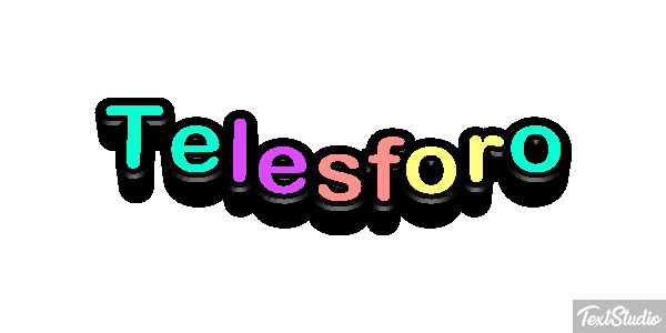 Telesforo Effetto testo