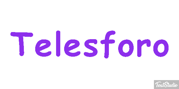 Telesforo Effetto testo