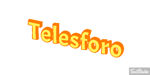 Telesforo Effetto testo
