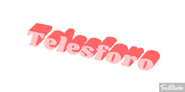 Telesforo Effetto testo