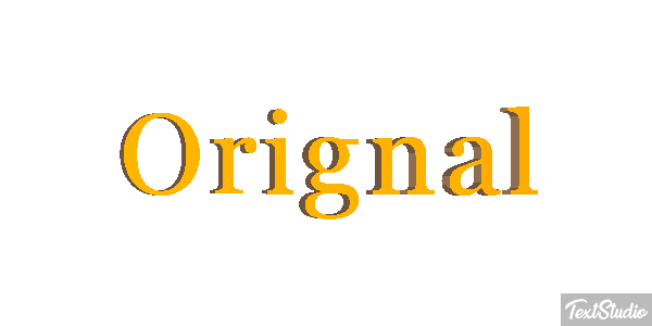 Orignal Metin efekti