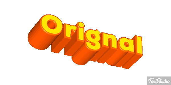 Orignal Metin efekti